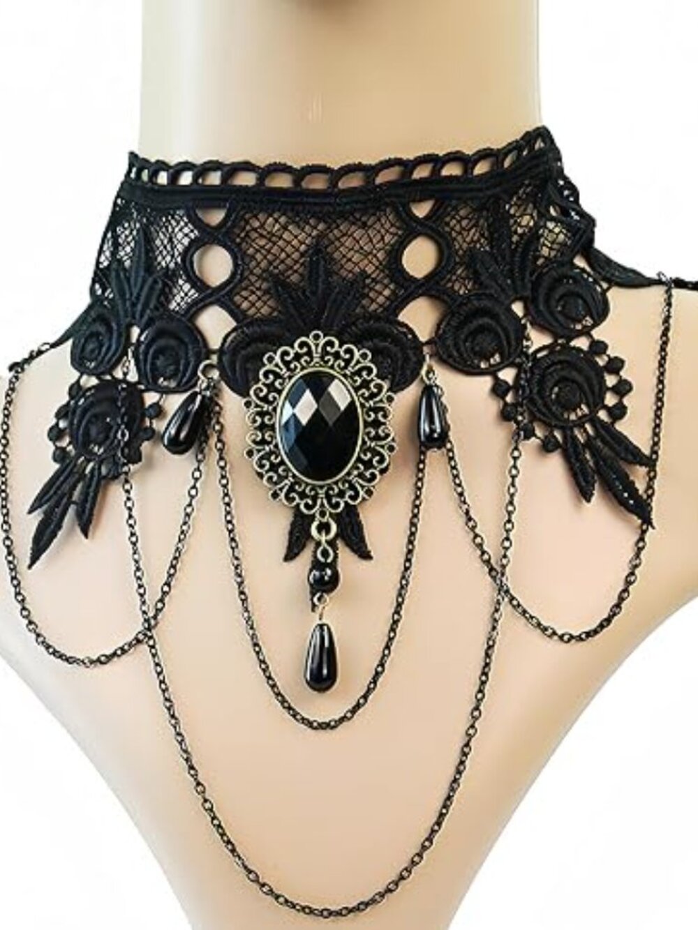 iWenSheng Halloween Costumes Jewelry for Women - Picture 4 of 5
